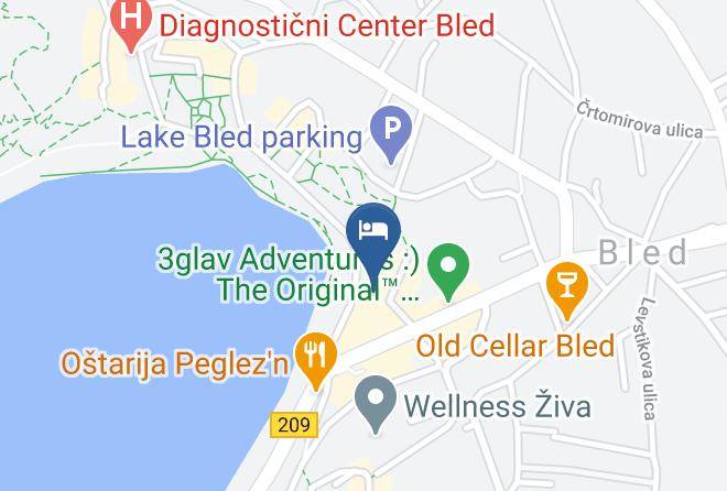 Bled - Hotel Park Maps