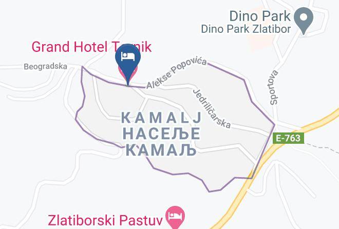 Grand Hotel Tornik Map