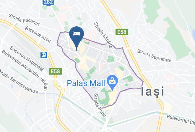 Iasi - Grand Hotel Traian Maps