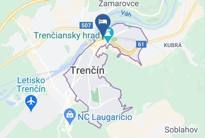 Trencin - Grand Hotel Maps