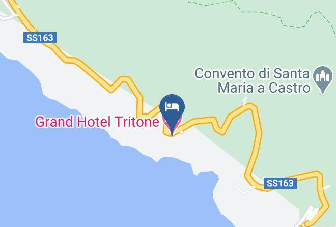 Salerno - Grand Hotel Tritone Maps