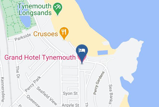 Grand Hotel Tynemouth Map