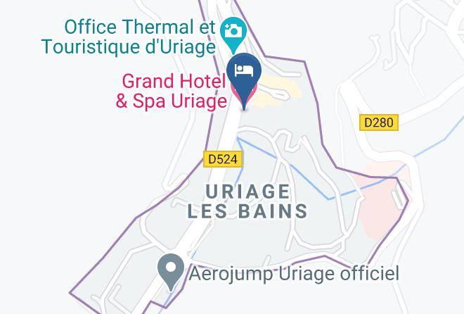 Isere - Grand Hotel & Spa Uriage Maps