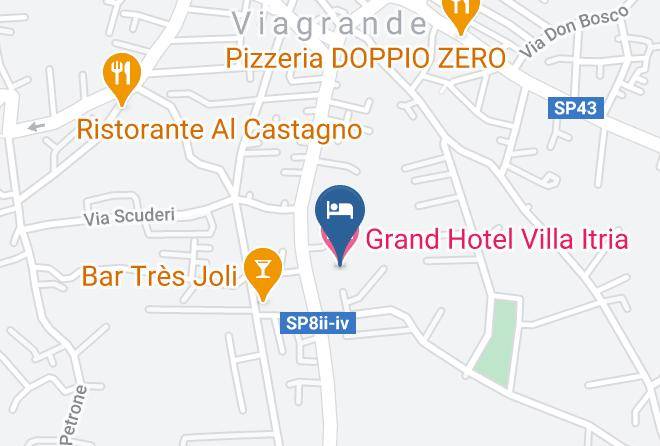 Catania - Grand Hotel Villa Itria Maps