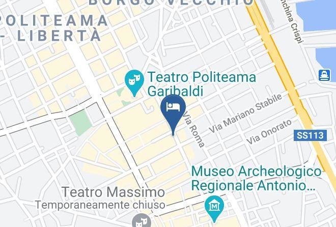 Palermo - Grand Hotel Wagner Maps