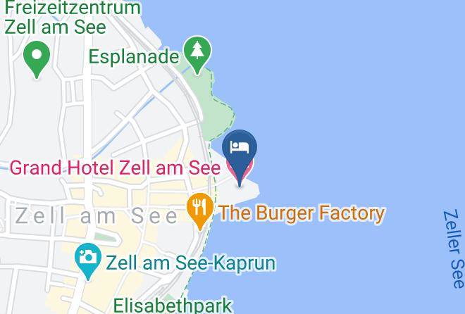 Grand Hotel Zell Am See Map