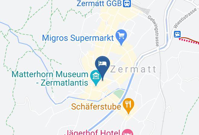 Grand Hotel Zermatterhof Vita Borni Alpine Wellness Map