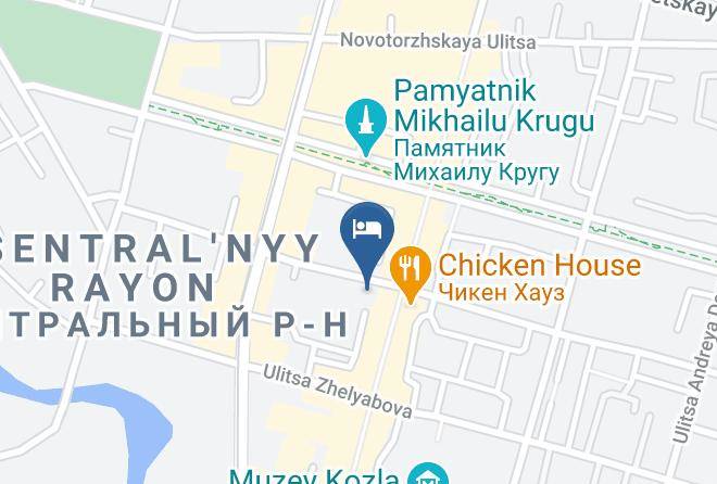 Tver - Grand Hotel Zvezda Maps