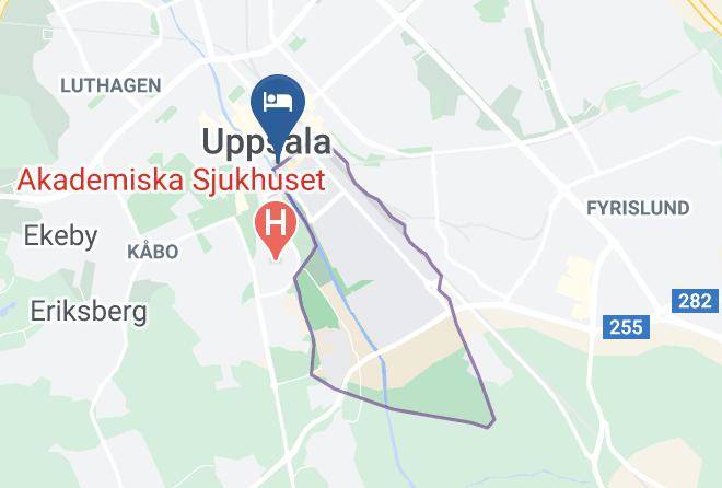 Uppsala - Grand Hotell Hornan Hotel Maps