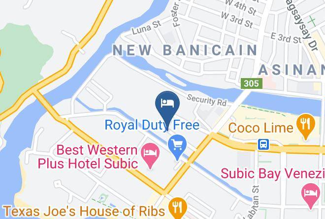 Zambales - Grand Hoyah Hotel Maps