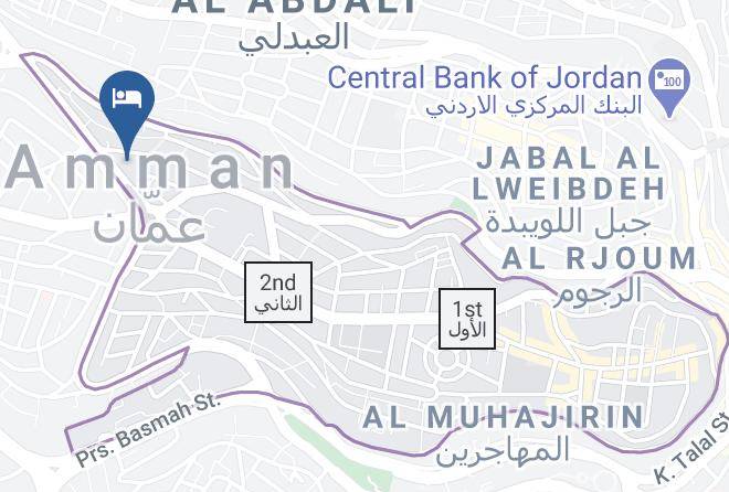 Amman - Grand Hyatt Amman Maps