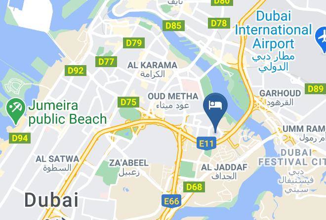 Dubai - Grand Hyatt Dubai Maps
