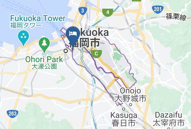 Fukuoka City Hakata Ward - Grand Hyatt Fukuoka Maps