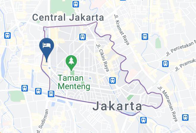 Central Jakarta - Grand Hyatt Jakarta Maps