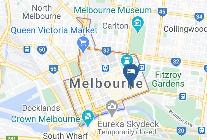 Melbourne - Grand Hyatt Melbourne Maps
