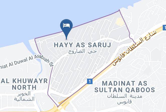 Bawshar - Grand Hyatt Muscat Maps