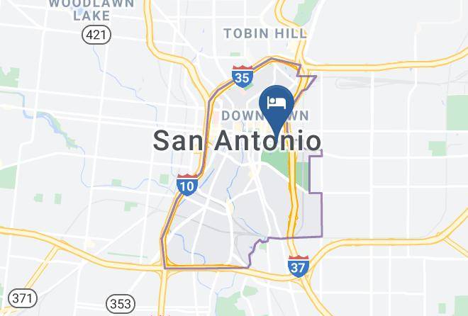 Grand Hyatt San Antonio Map