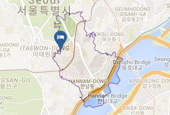 Yongsangu - Grand Hyatt Seoul Maps