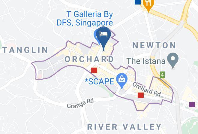 Grand Hyatt Singapore Map