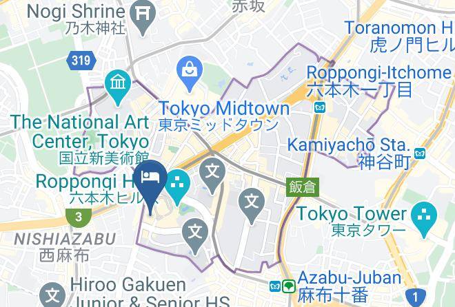 Grand Hyatt Tokyo Map