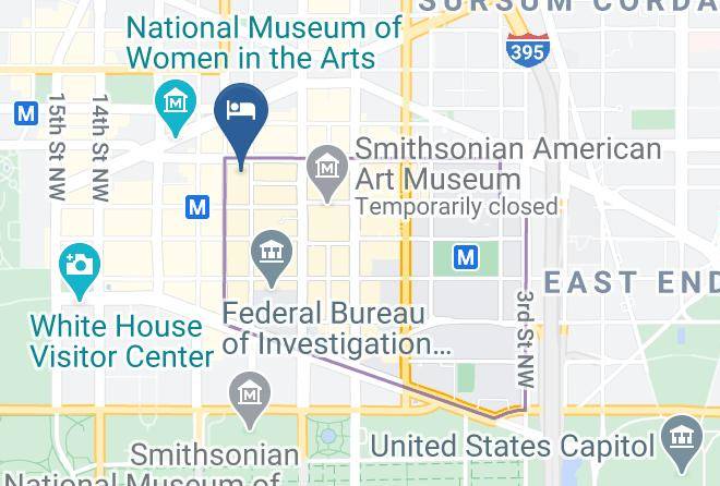 City Of Washington - Grand Hyatt Washington Maps