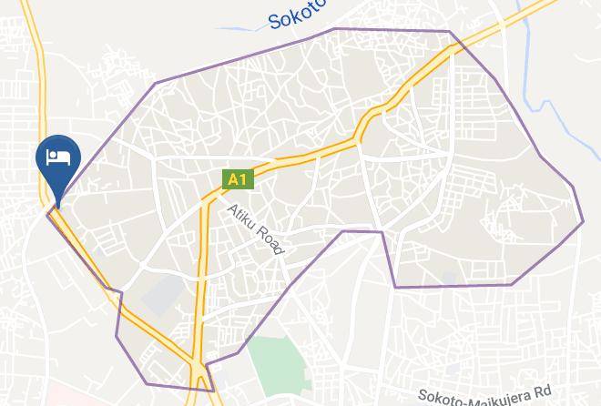 Sokoto - Grand Ibro Hotel Maps