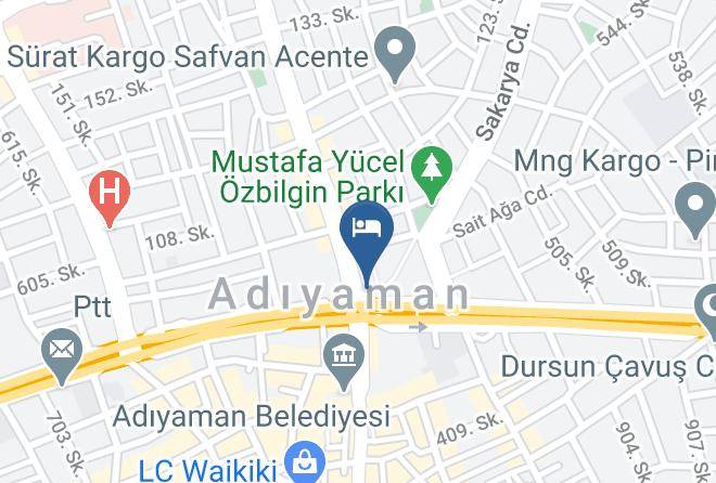 Adiyaman Turgutreis - Grand Iskender Hotel Maps