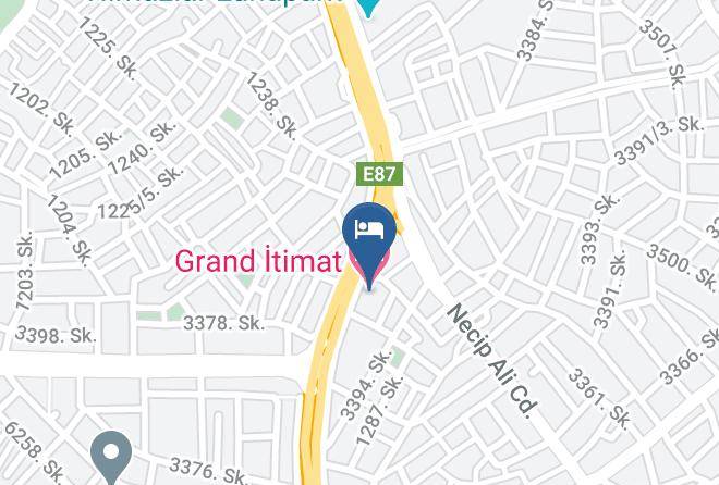 Grand Itimat Hotel Map