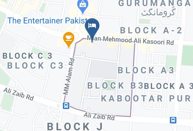 Islamabad - Grand Ittehad Boutique Hotel Maps