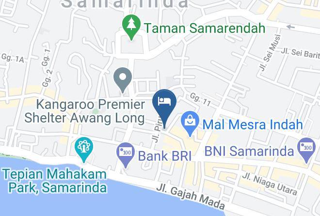 Samarinda - Grand Jamrud Hotel Maps