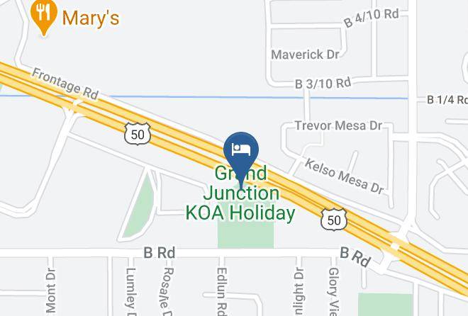 Grand Junction Koa Holiday Map