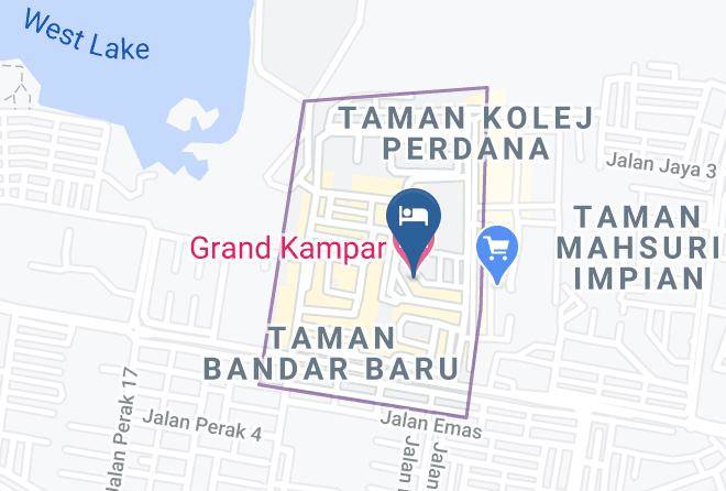 Kampar District - Grand Kampar Hotel Maps
