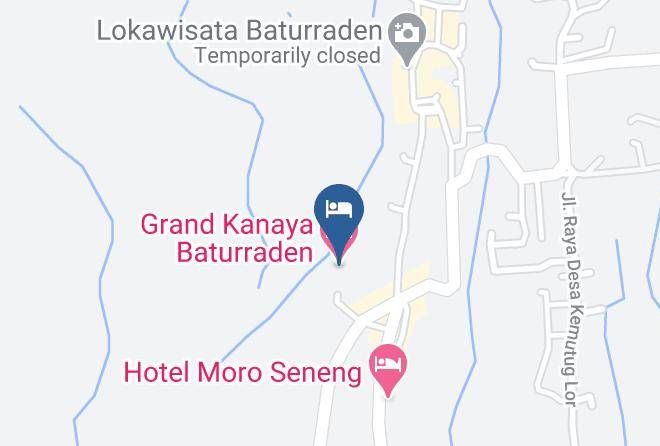 Grand Kanaya Baturraden Hotel Map