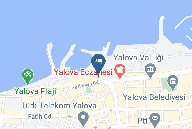 Yalova Rustempasa - Grand Otel Karot Yalova Maps