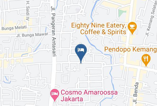 Jakarta Selatan - Grand Kasira Hotel Maps