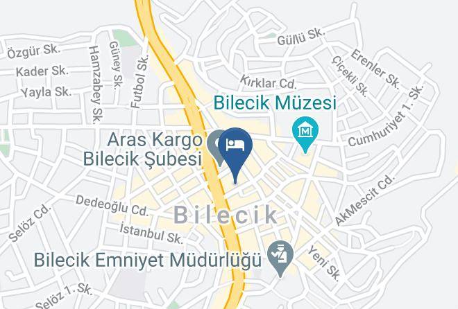 Bilecik Gazipasa - Grand Kent Otel Maps