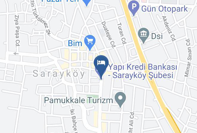 Saraykoy - Grand Keskin Hotel Maps