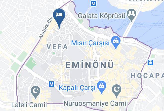 Fatih - Grand Konak Otel Maps