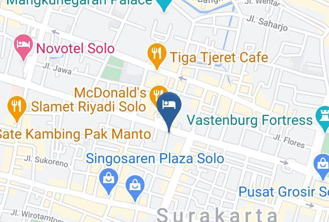 Surakarta - Grand Kota Hotel Maps