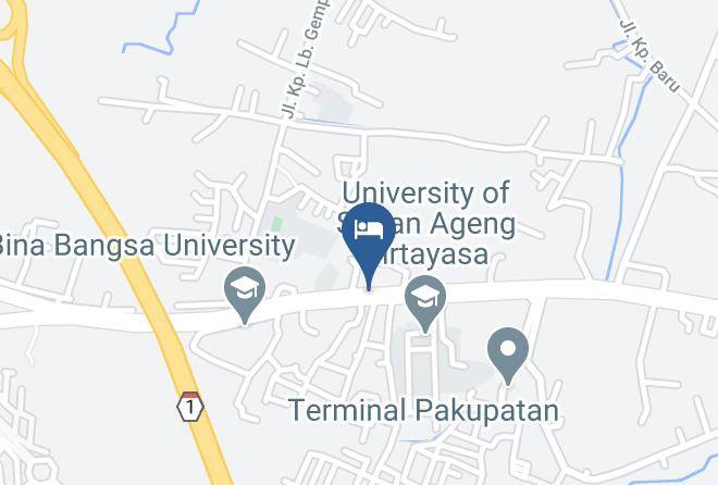 Serang Regency - Grand Krakatau Hotel Maps