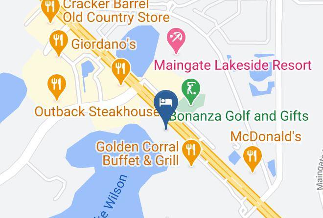 Grand Lake & Lifetime Of Vacations Resort Map