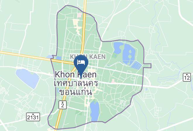 Amphoe Mueang Khon Kaen - Grand Leo Hotel Maps