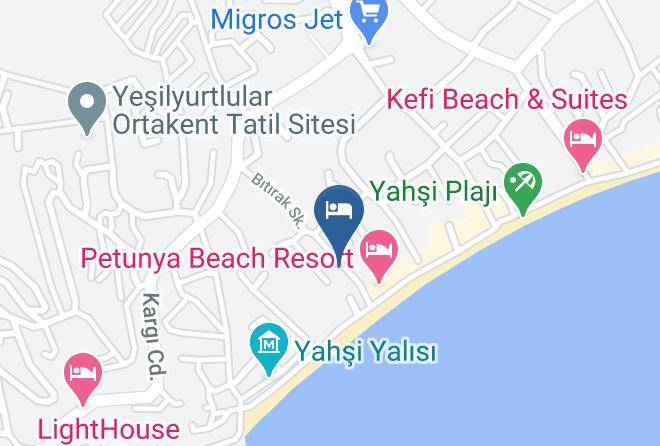 Bodrum - Grand Levent Hotel Maps