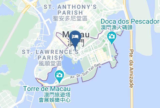 Grand Lisboa Hotel Map