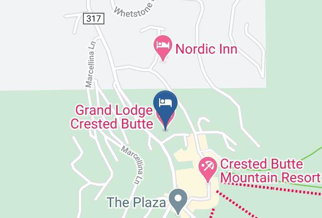 Grand Lodge Crested Butte Map