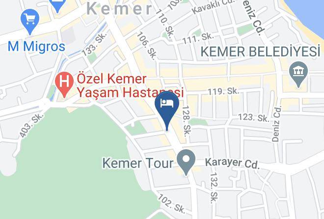 Kemer - Elamir Grand Lukullus Hotel Maps