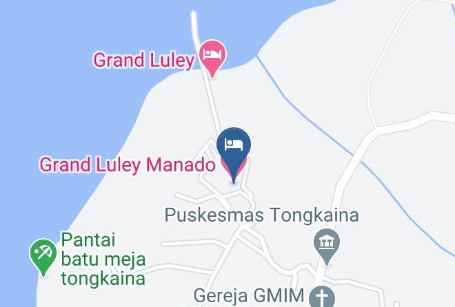 Kota Manado - Grand Luley Manado Maps