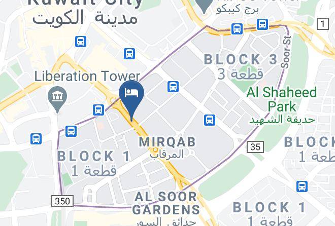 Kuwait City - Grand Majestic Hotel Kuwait Maps