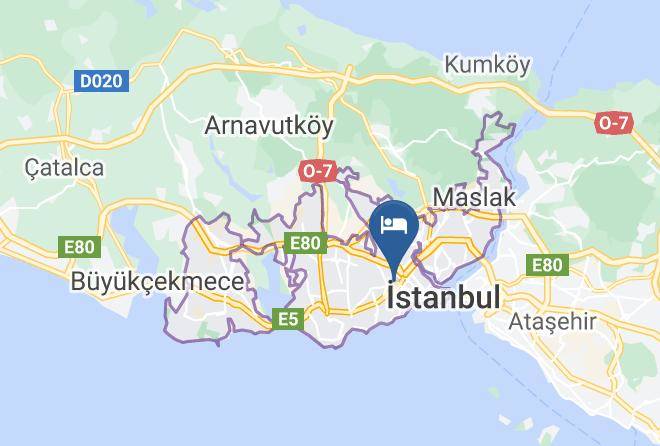 Zeytinburnu - Grand Makel Hotel Topkapi Maps