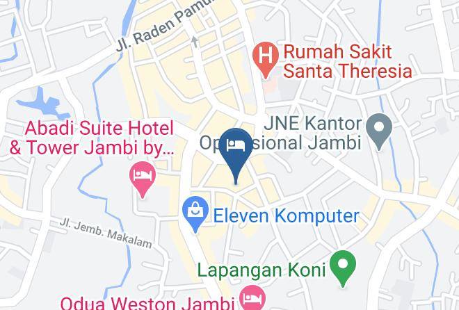 Kota Jambi - Grand Malio Boro Maps